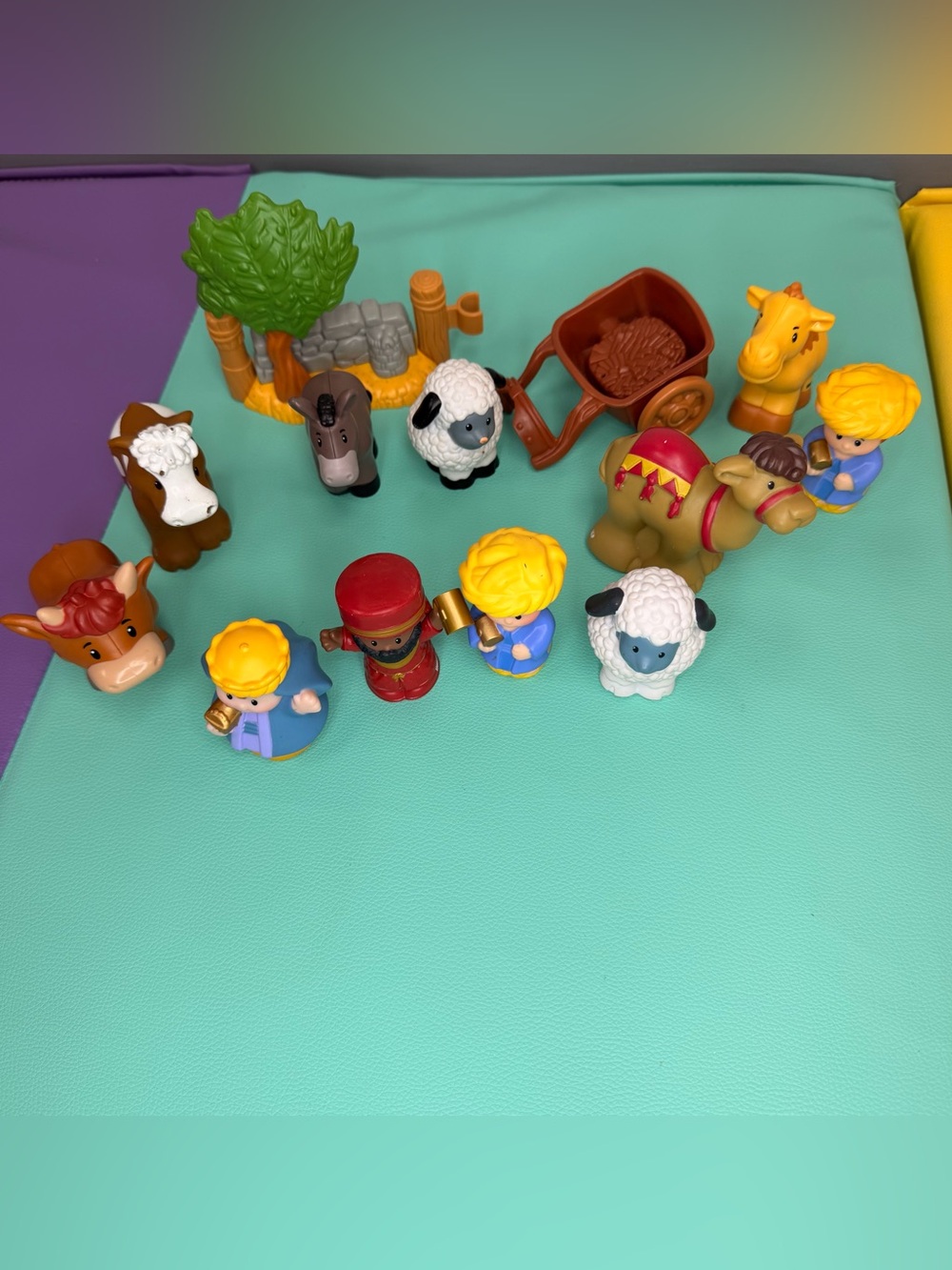 Little People Fisher Price Assorted Nativity Toy Figures Set of 13
